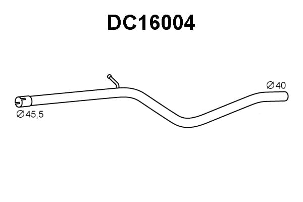 Tube d'echappement