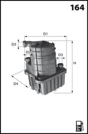 Filtre à carburant