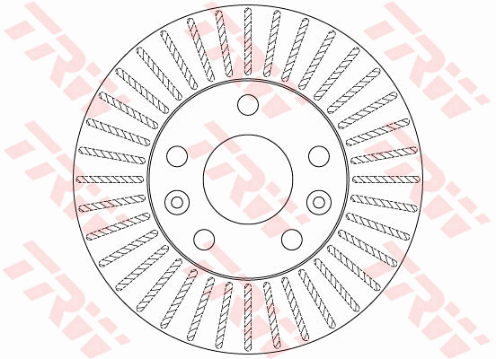 Disque de frein avant (Jeu de 2)