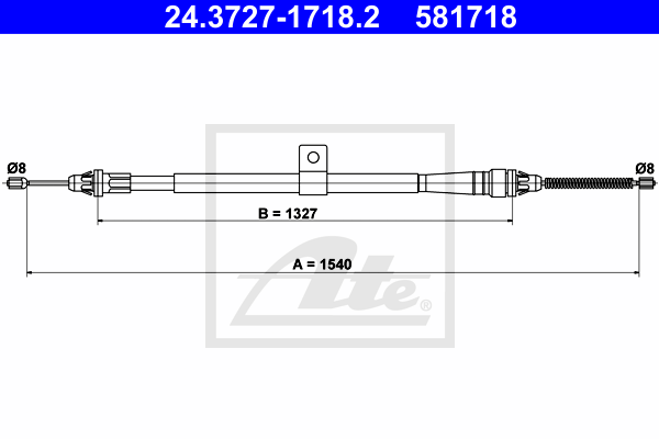 Cable de frein à main