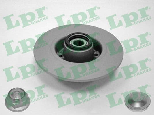 Disque de frein arriere