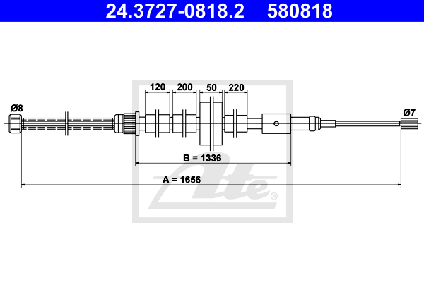 Cable de frein à main
