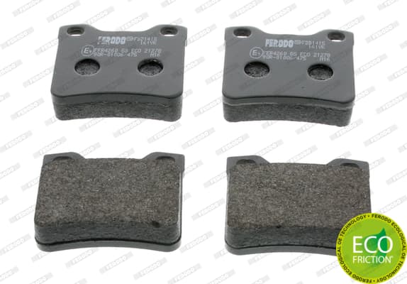Plaquettes de frein arriere (Jeu de 4)