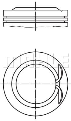 Piston moteur
