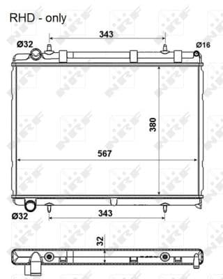 Radiateur de refroidissement