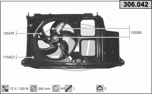 Ventilateur de radiateur