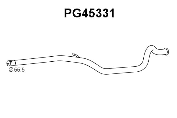Tube d'echappement