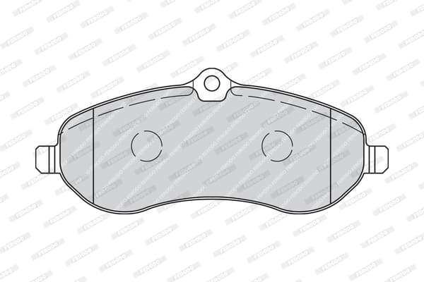 Plaquettes de frein avant (Jeu de 4)