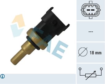 Capteur, temperature du liquide de refroidissement