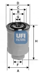 Filtre a  carburant