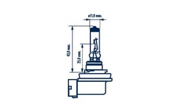 Ampoule projecteur longue portée