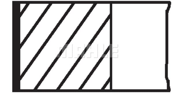 Segments de pistons