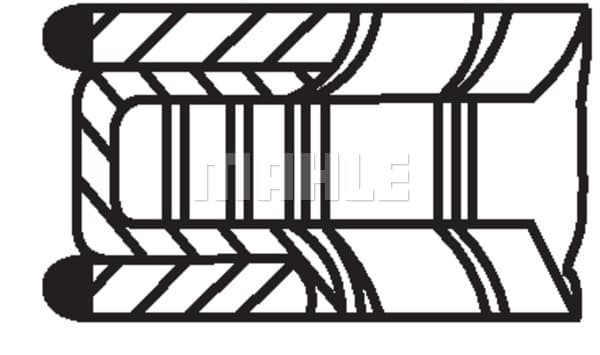 Segments de pistons