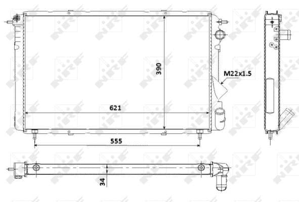 Radiateur de refroidissement