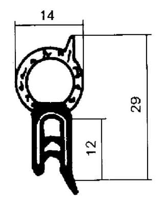 Joint d'étanchéité de porte