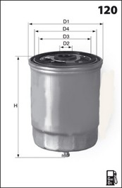 Filtre a  carburant
