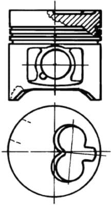 Piston moteur
