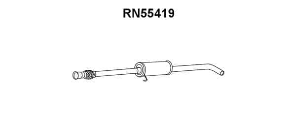 Silencieux central