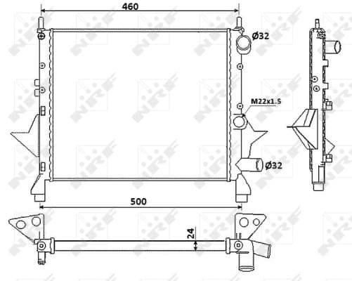 Radiateur de refroidissement
