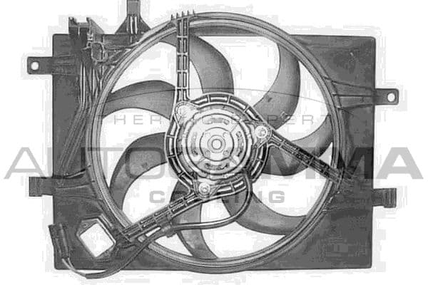 Ventilateur, refroidissement du moteur