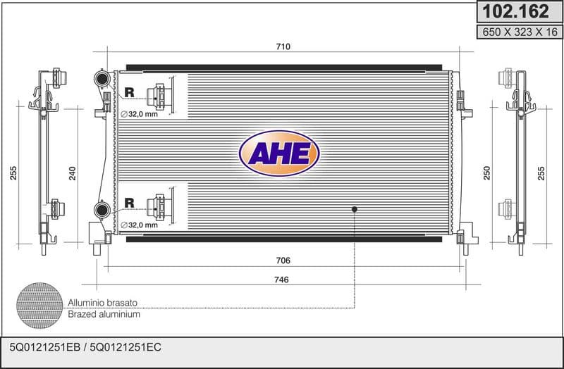 Radiateur, refroidissement du moteur