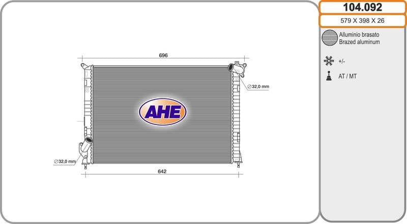 Radiateur, refroidissement du moteur