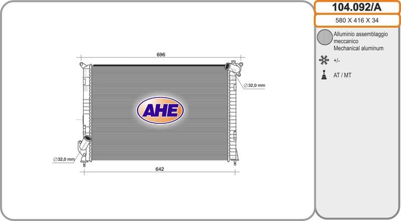 Radiateur, refroidissement du moteur