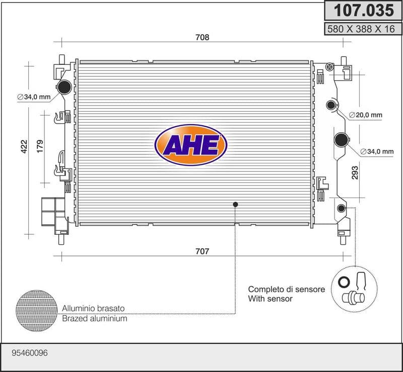 Radiateur, refroidissement du moteur