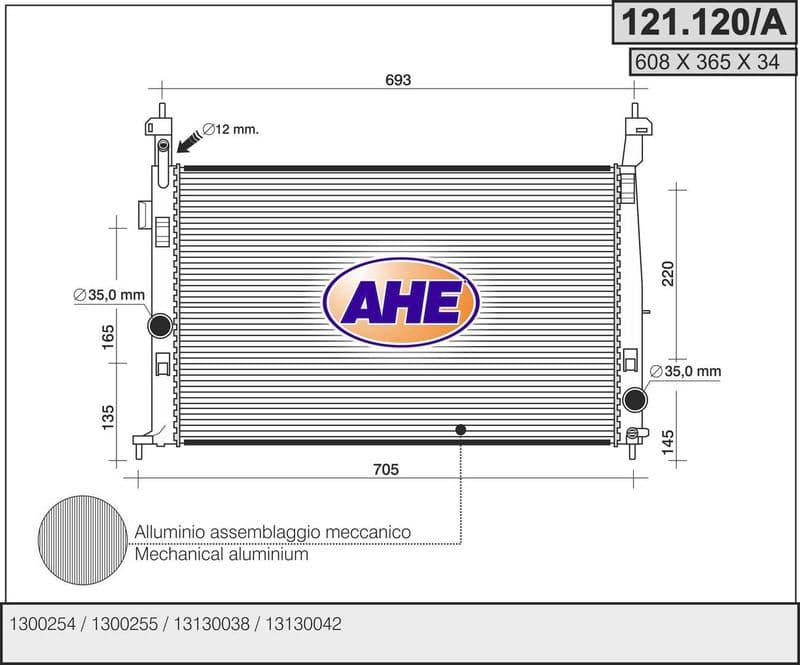 Radiateur, refroidissement du moteur