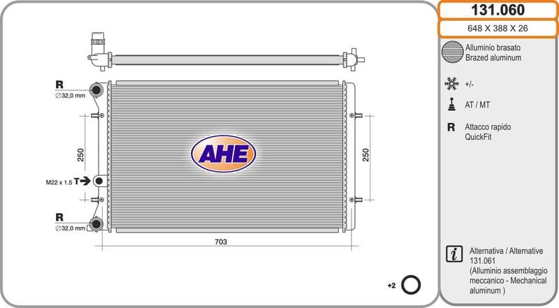 Radiateur, refroidissement du moteur