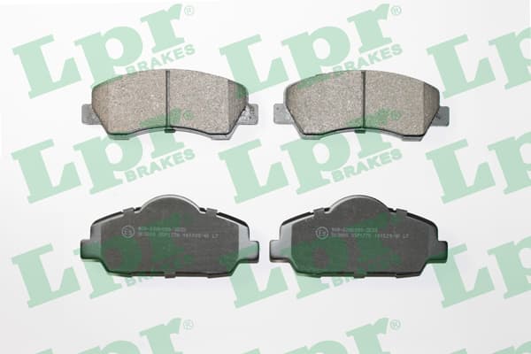 Plaquettes de frein avant (Jeu de 4)
