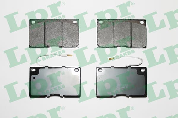 Plaquettes de frein avant (Jeu de 4)