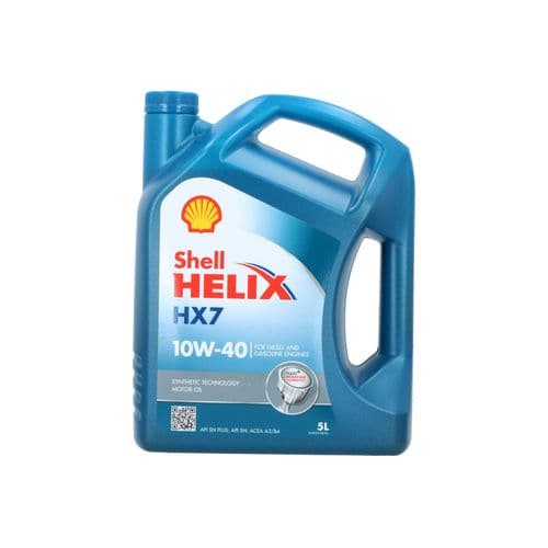 HUILE MOTEUR SHELL 10W40 HX7 5L