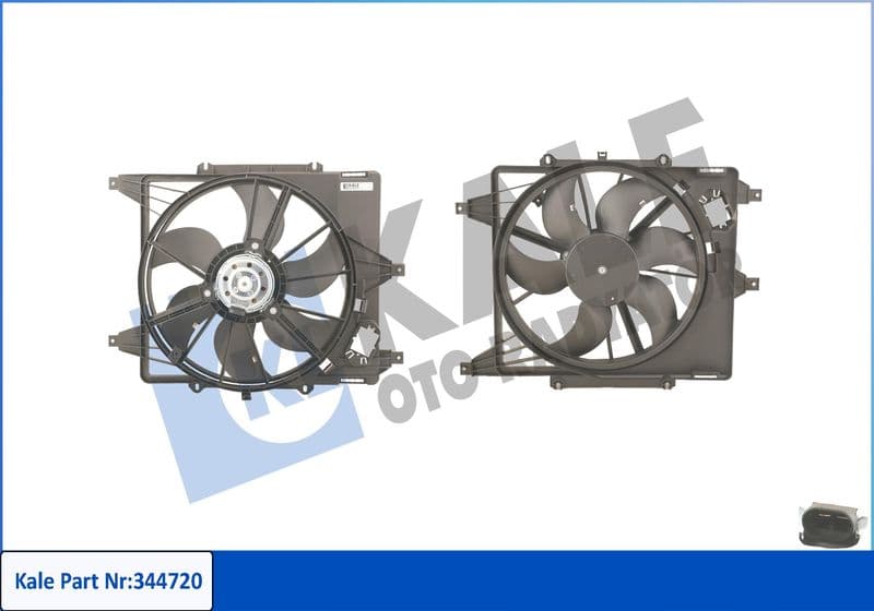 Ventilateur, refroidissement du moteur