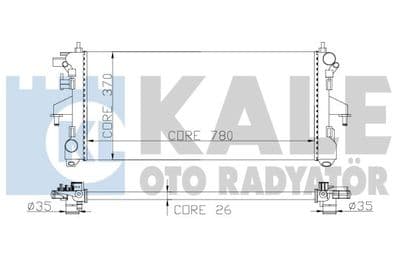 Radiateur, refroidissement du moteur