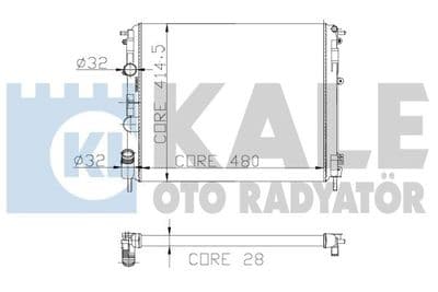 Radiateur, refroidissement du moteur