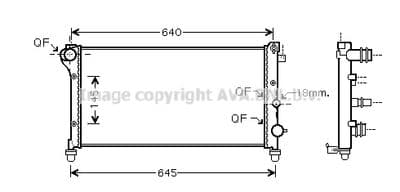 Radiateur, refroidissement du moteur