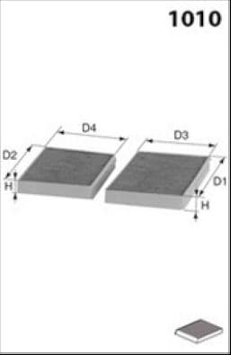 Filtre habitacle