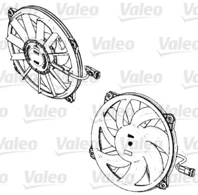Ventilateur, refroidissement du moteur