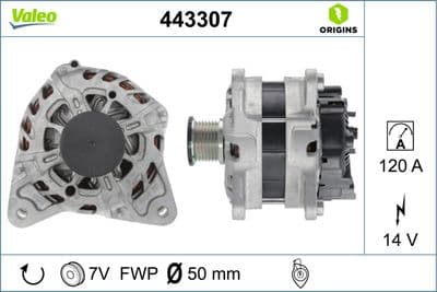 Alternateur VALEO ORIGINS NEW