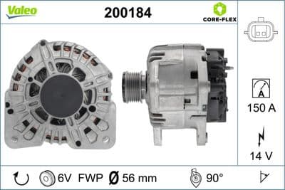 Alternateur VALEO CORE-FLEX