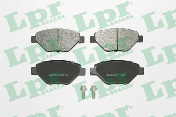 Plaquettes de frein avant (Jeu de 4)