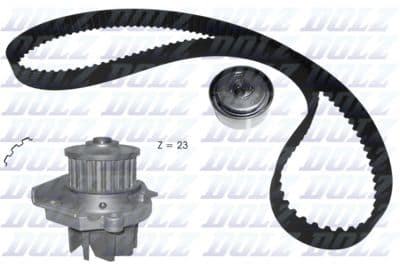 Pompe à eau + kit de courroie de distribution