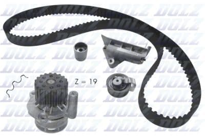 Pompe à eau + kit de courroie de distribution