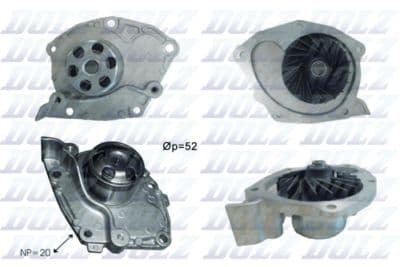 Pompe à eau, refroidissement du moteur