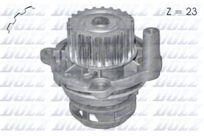 Pompe à eau, refroidissement du moteur