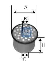 Filtre a  carburant