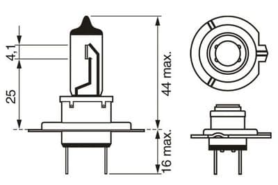Ampoule, projecteur longue portée ECO WS