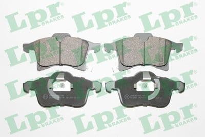 Kit de plaquettes de frein, frein à disque