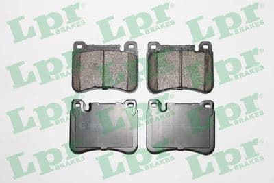 Kit de plaquettes de frein, frein à disque